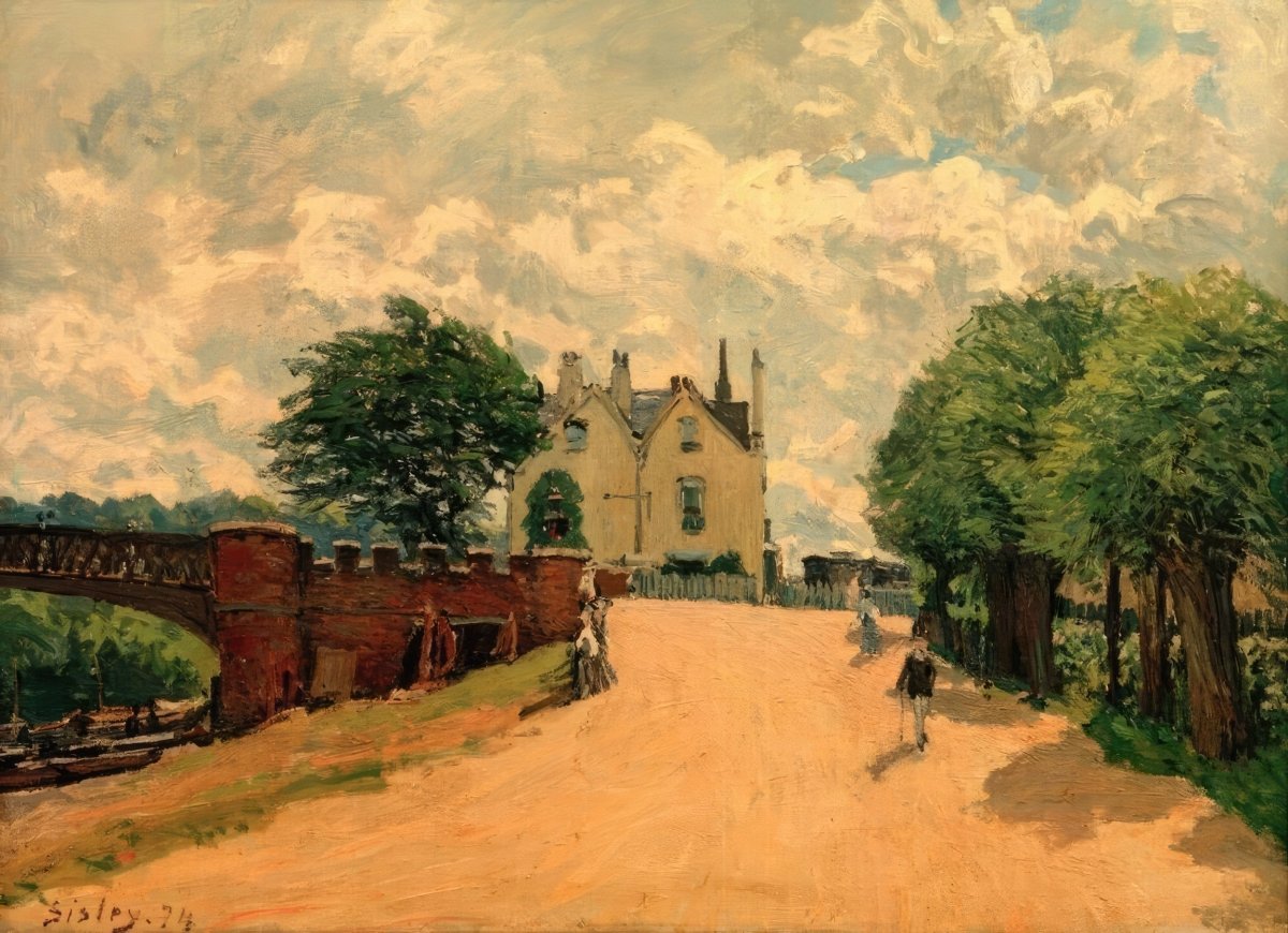 Hampton Court | Alfred Sisley | Ave Legato Art Prints