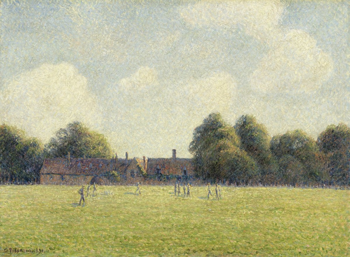 Hampton Court Green | Camille Pissarro | Ave Legato Art Prints