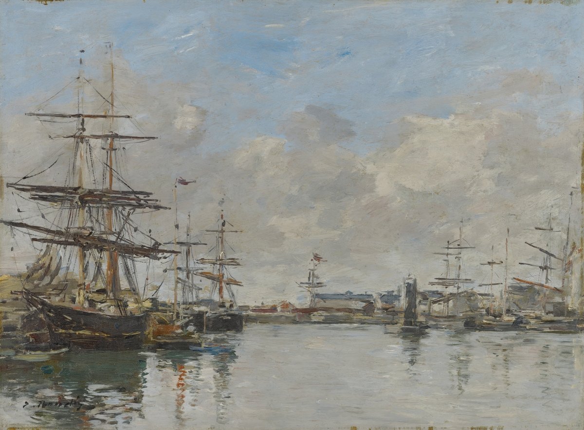 Harbor of Le Havre | Eugène Boudin | Ave Legato Art Prints