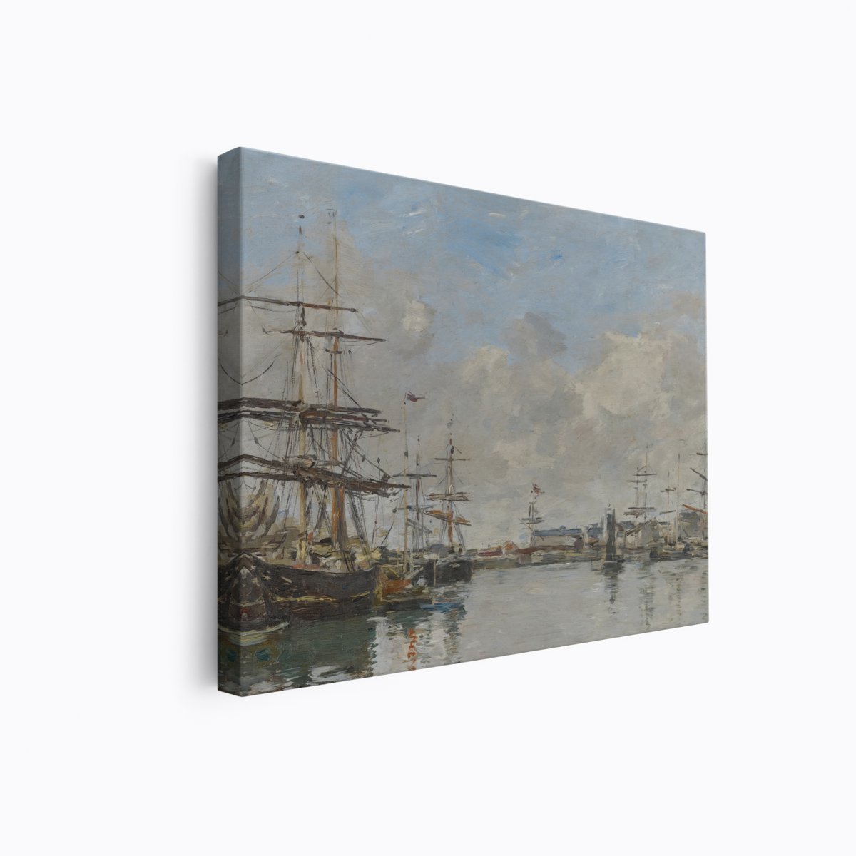Harbor of Le Havre | Eugène Boudin | Ave Legato | Canvas Art Prints | Vintage Artwork