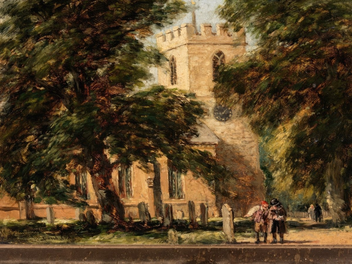 Harborne Church | David Cox | Ave Legato Art Prints