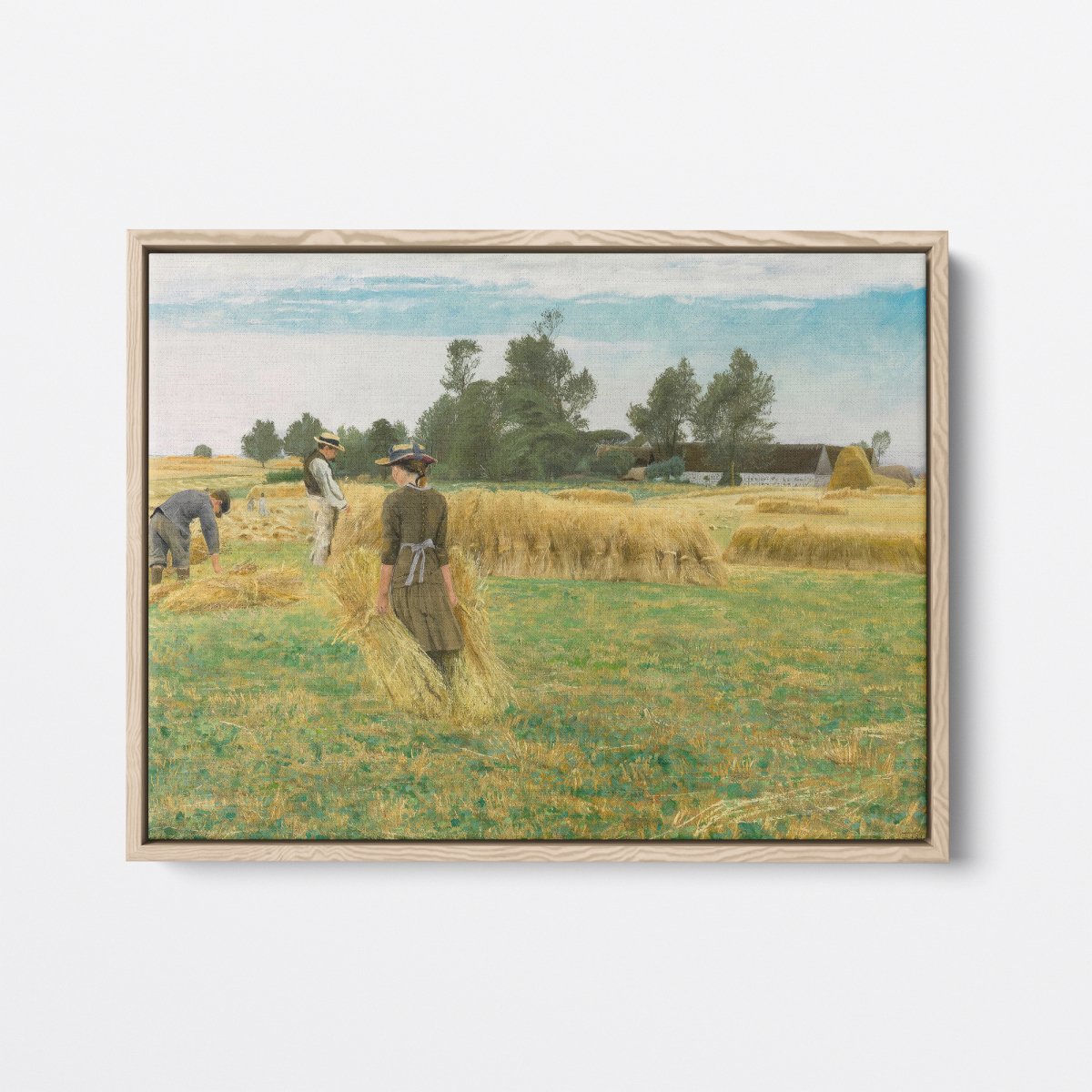 Harvest Time, Ladby | L.A. Ring | Ave Legato Art Prints