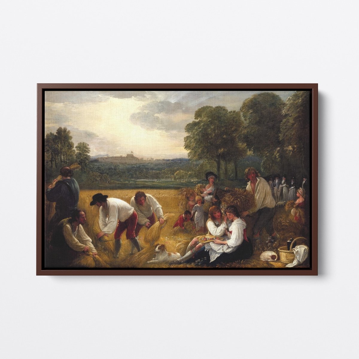 Harvesting at Windsor | Benjamin West | Ave Legato Art Prints