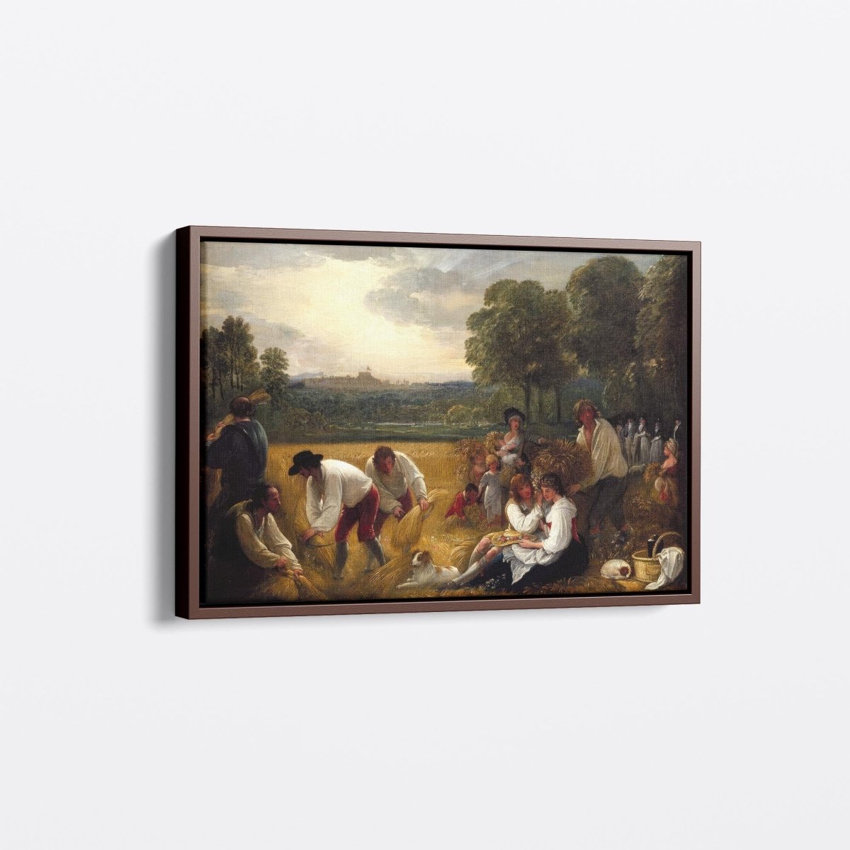 Harvesting at Windsor | Benjamin West | Ave Legato Art Prints