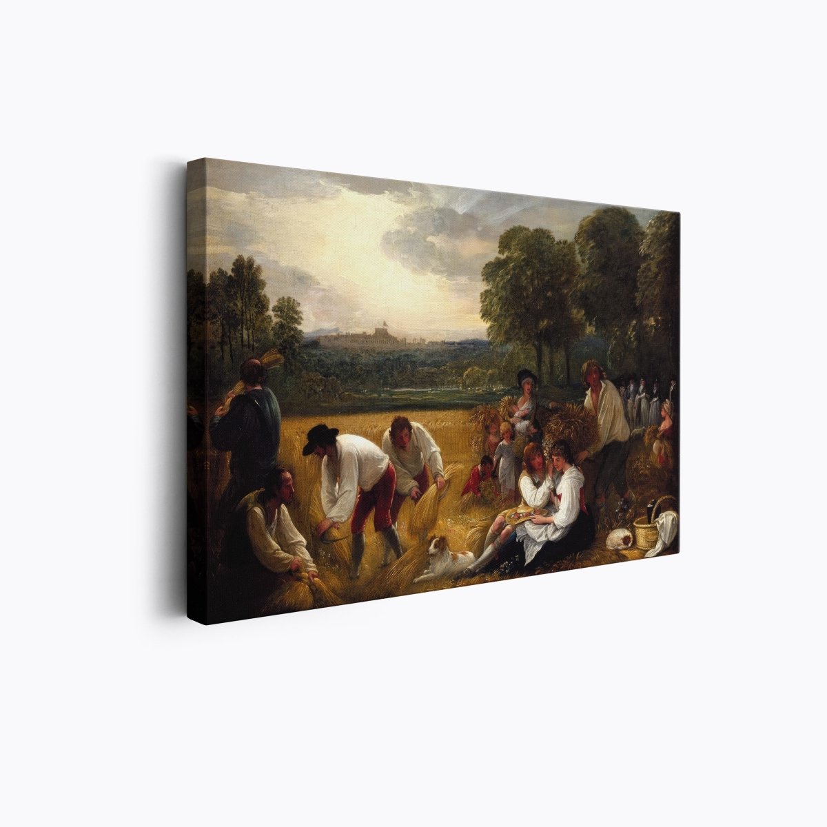 Harvesting at Windsor | Benjamin West | Ave Legato Art Prints