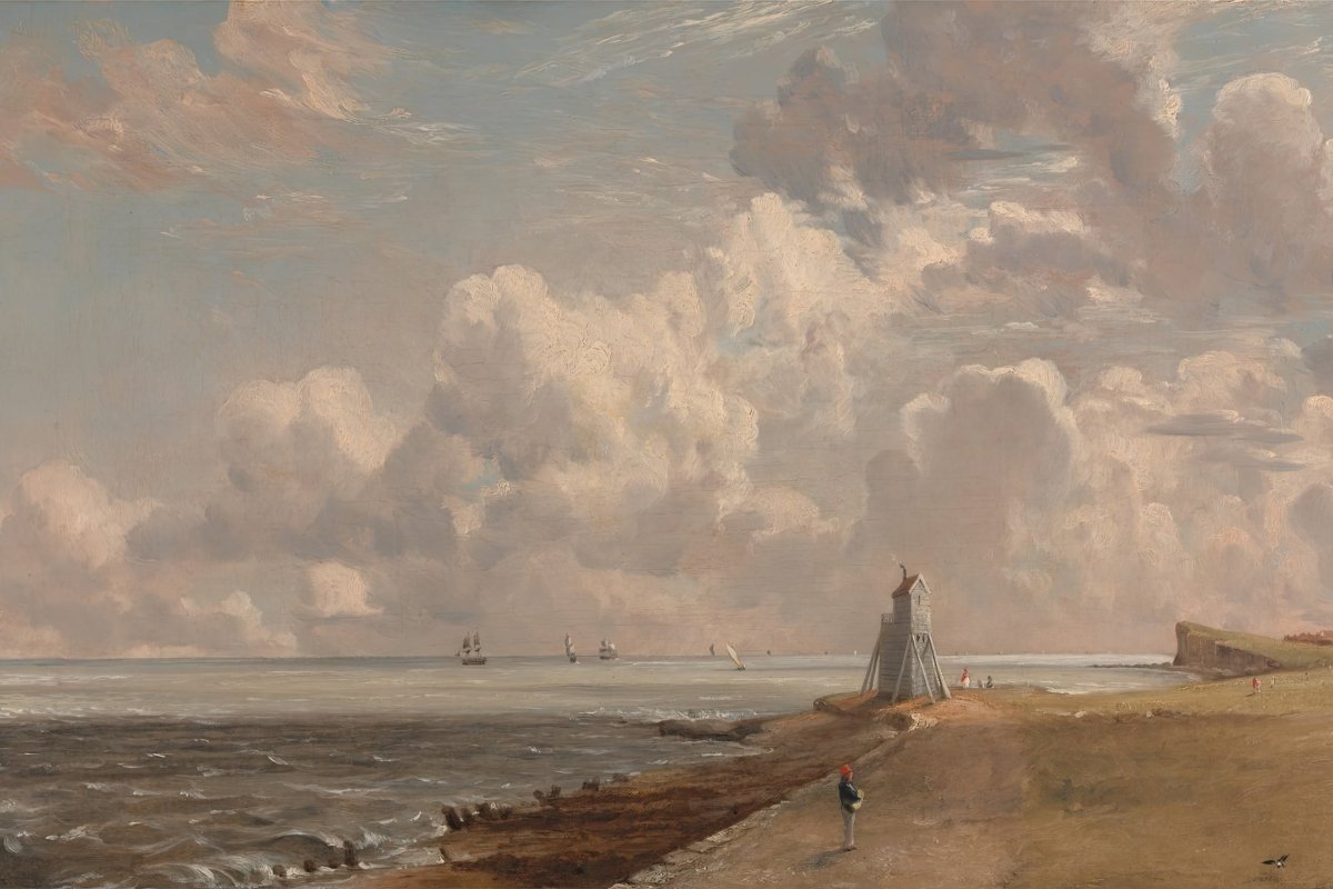 Harwich, The Low Lighthouse and Beacon Hill | John Constable | Ave Legato Art Prints