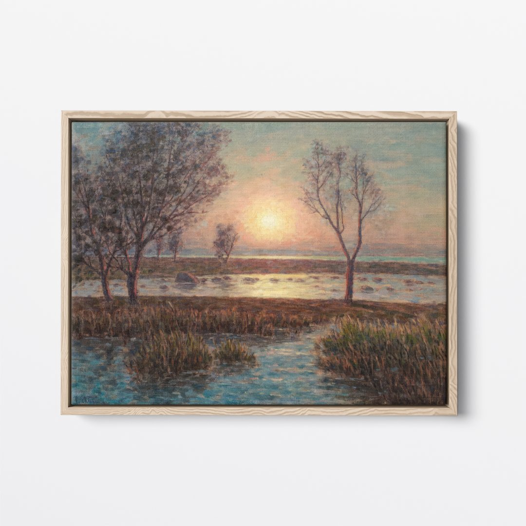 Hazy Lake Sunset | Per Ekström | Ave Legato Art Prints