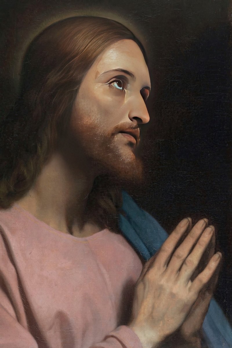 Head of Christ | Ary Scheffer | Ave Legato Art Prints