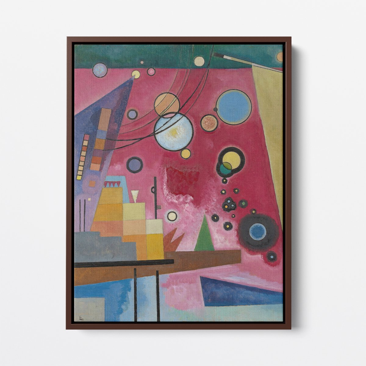 Heavy Red | Wassily Kandinsky | Ave Legato Art Prints