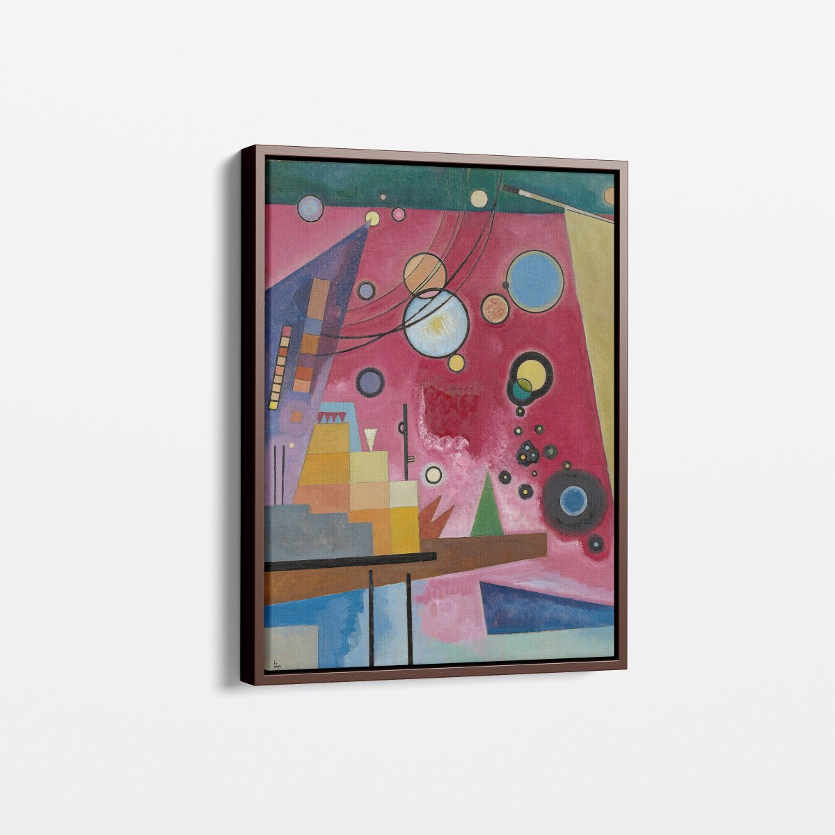 Heavy Red | Wassily Kandinsky | Ave Legato Art Prints