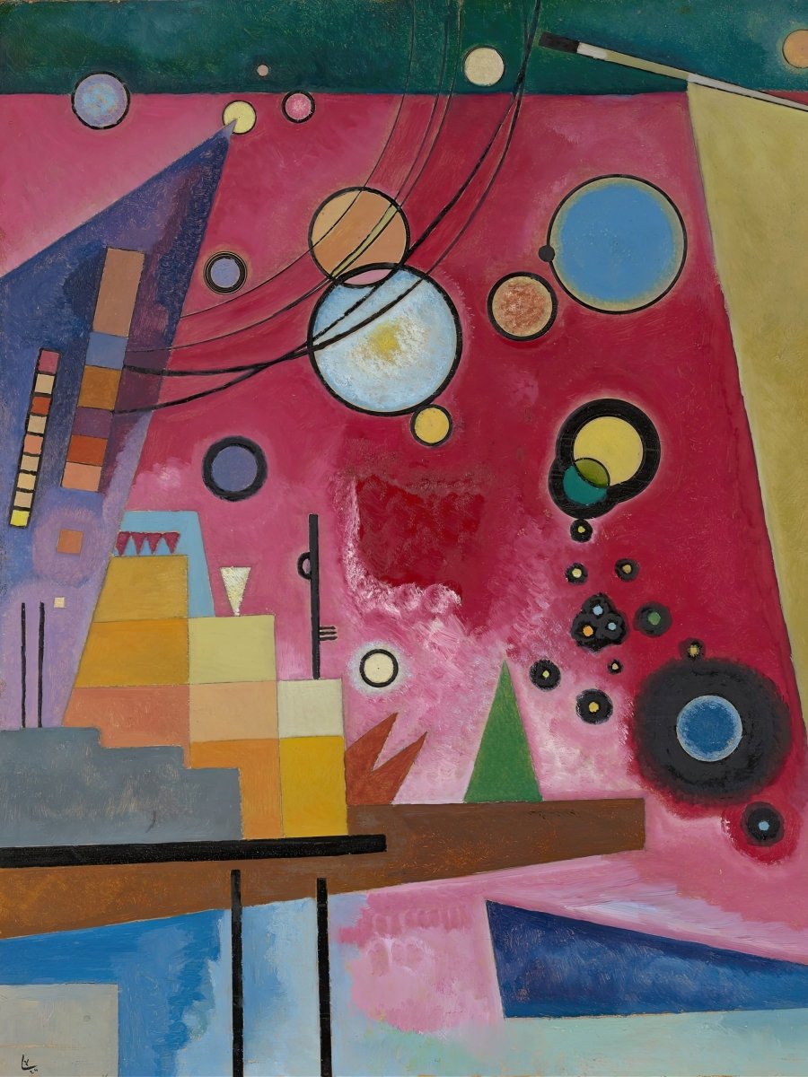 Heavy Red | Wassily Kandinsky | Ave Legato Art Prints