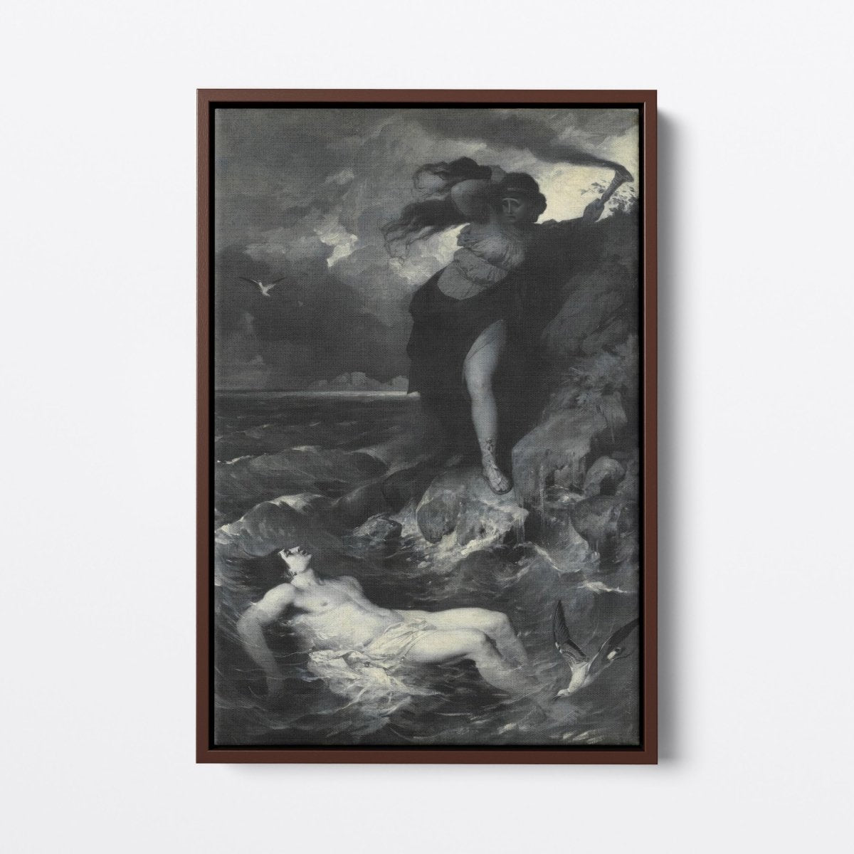 Hero and Leander | Ferdinand Keller | Ave Legato Art Prints