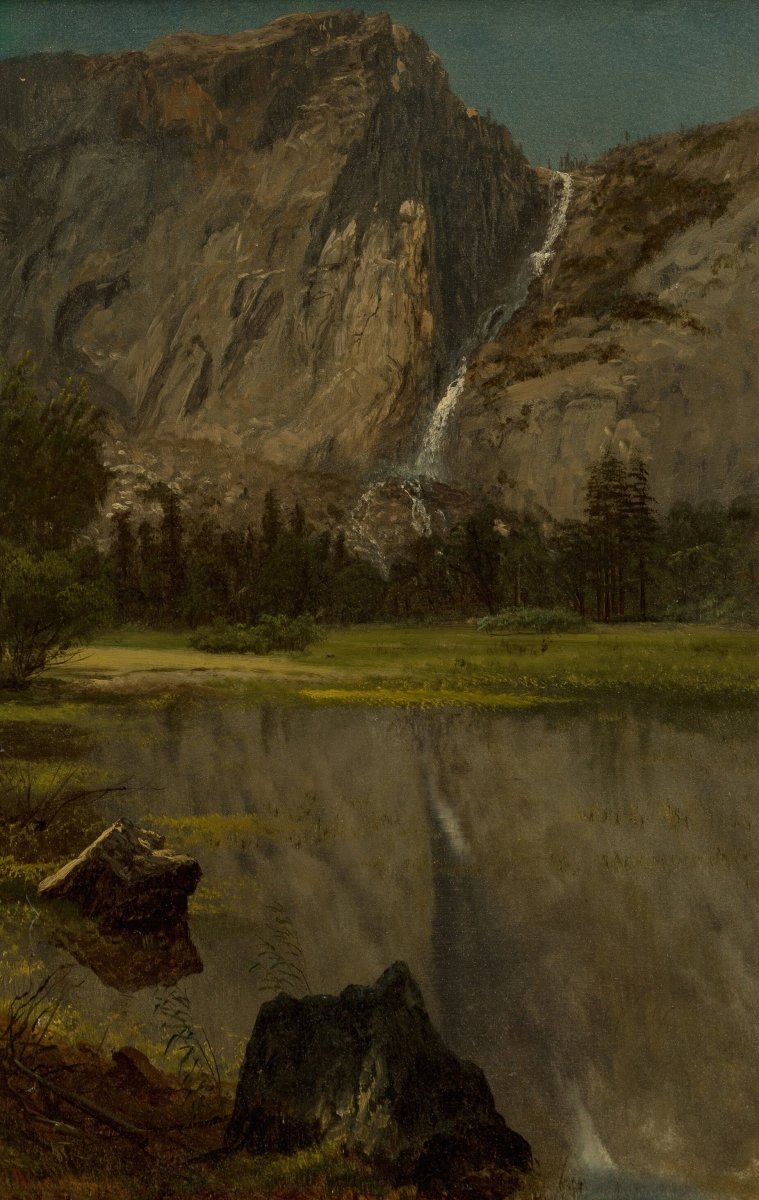 Hetch Hetchy Falls, California | Albert Bierstadt | Ave Legato Art Prints