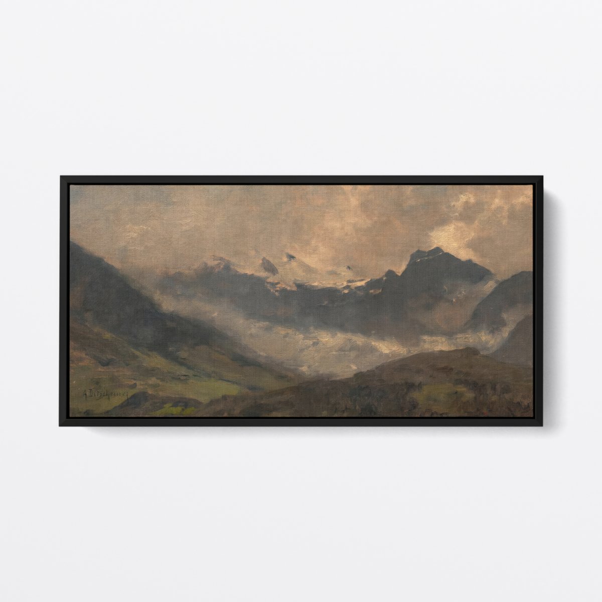 High Mountain Landscape | Adolf Ditscheiner | Ave Legato Art Prints