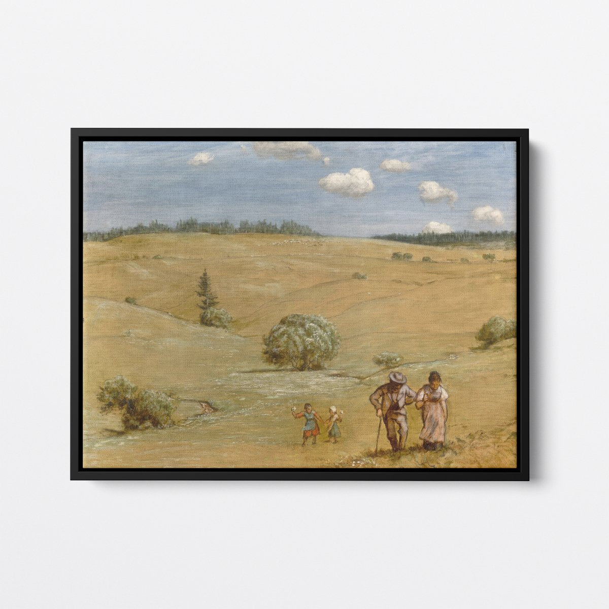 Hilly Landscape | Hans Thoma | Ave Legato Art Prints