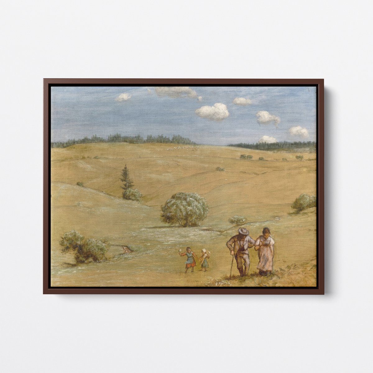 Hilly Landscape | Hans Thoma | Ave Legato Art Prints