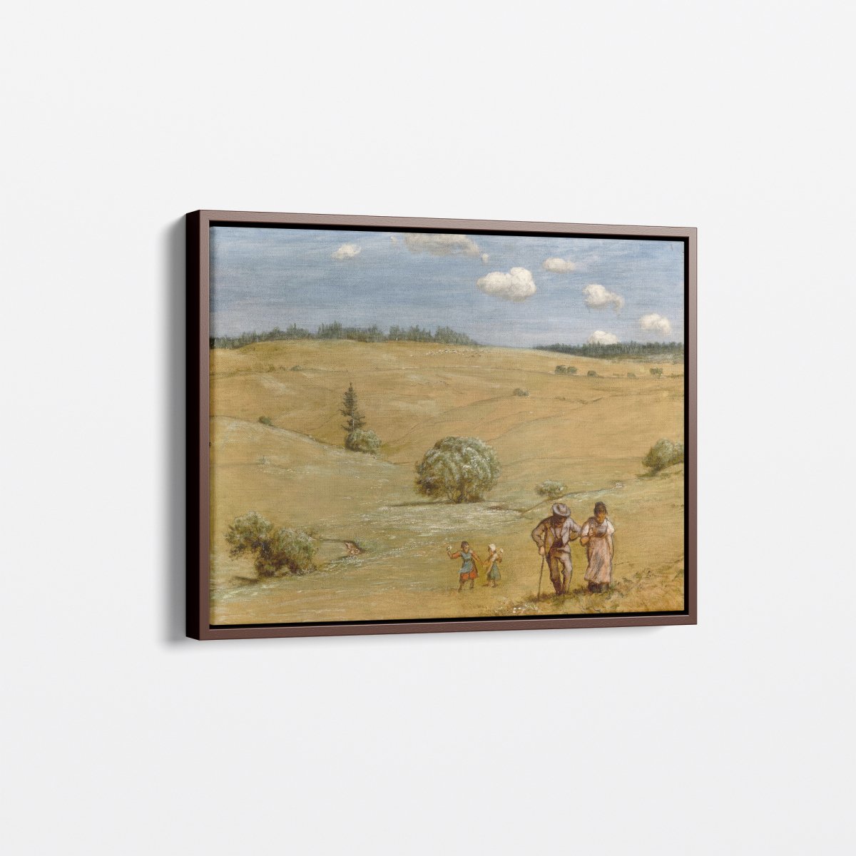 Hilly Landscape | Hans Thoma | Ave Legato Art Prints