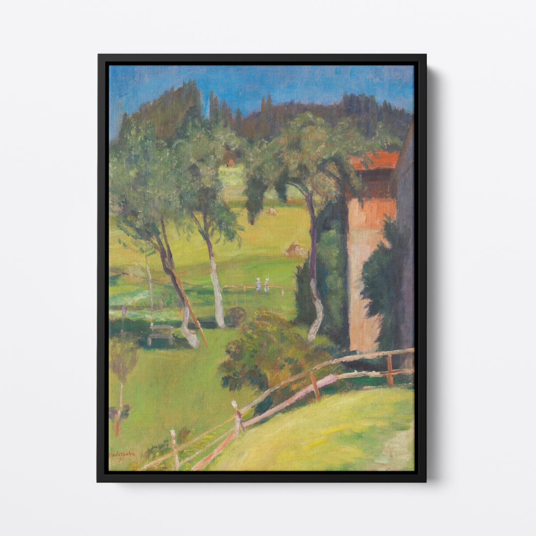 Hinterlands House | Otto Modersohn | Ave Legato | Canvas Art Prints | Vintage Artwork