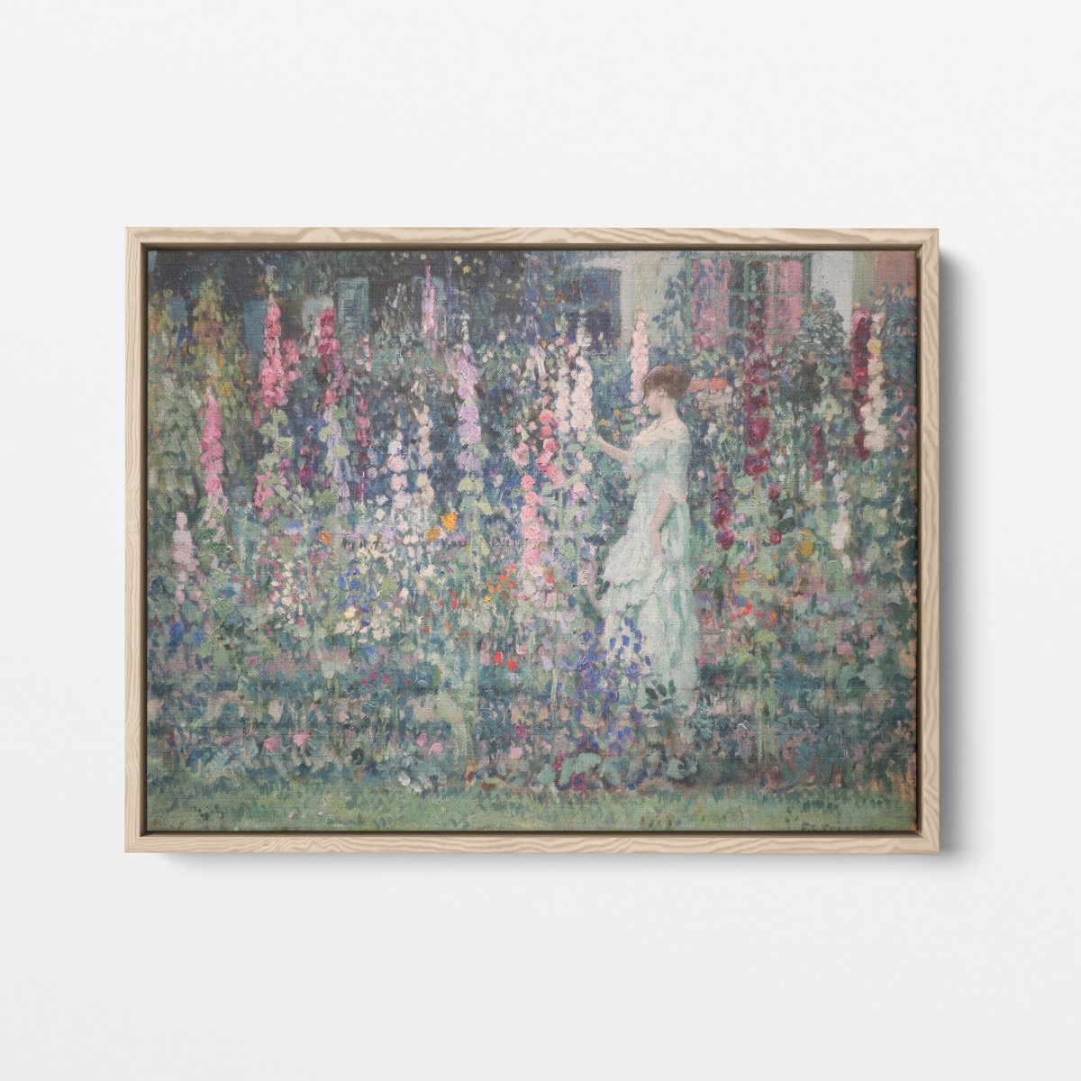 Hollyhocks | Frederick Frieseke | Ave Legato Art Prints