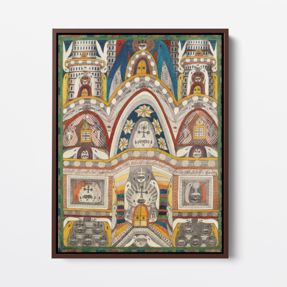 Holy Cathedral | Adolf Wölfli | Ave Legato Art Prints