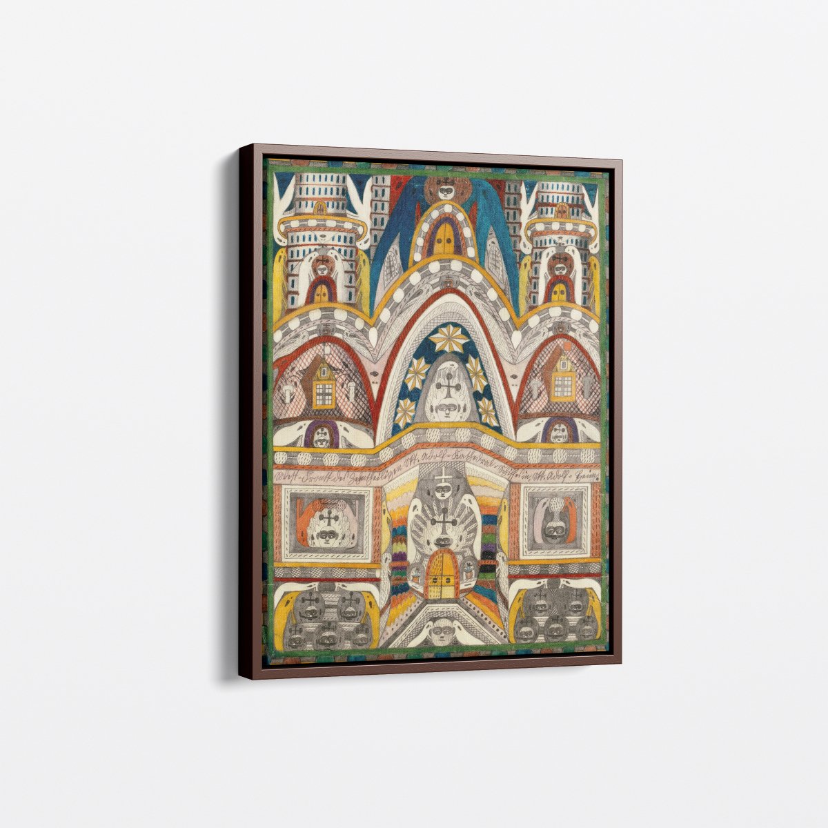 Holy Cathedral | Adolf Wölfli | Ave Legato Art Prints