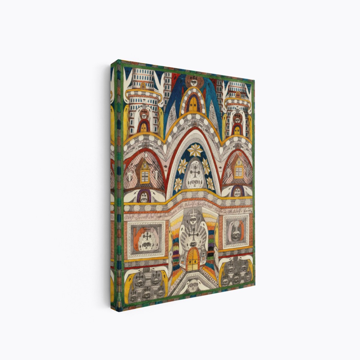 Holy Cathedral | Adolf Wölfli | Ave Legato Art Prints