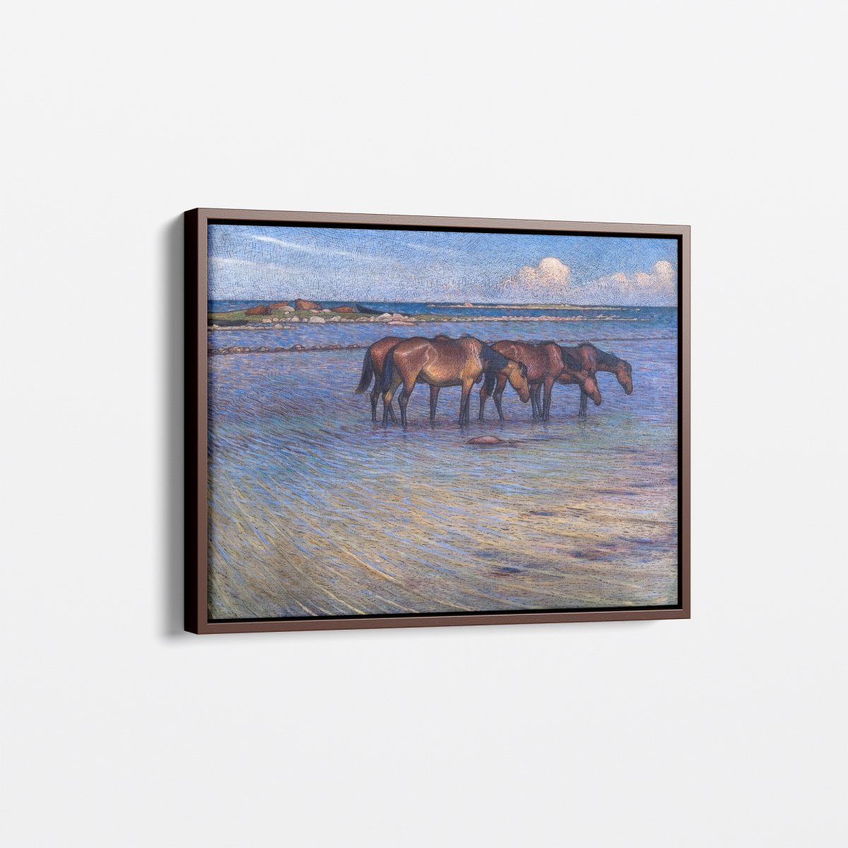 Horses in the Water | Nils Kreuger | Ave Legato Art Prints