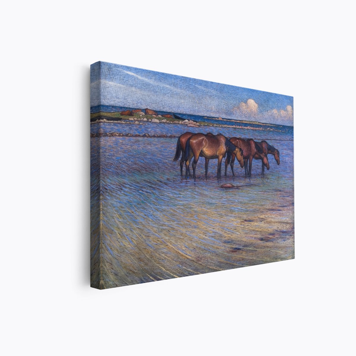 Horses in the Water | Nils Kreuger | Ave Legato Art Prints