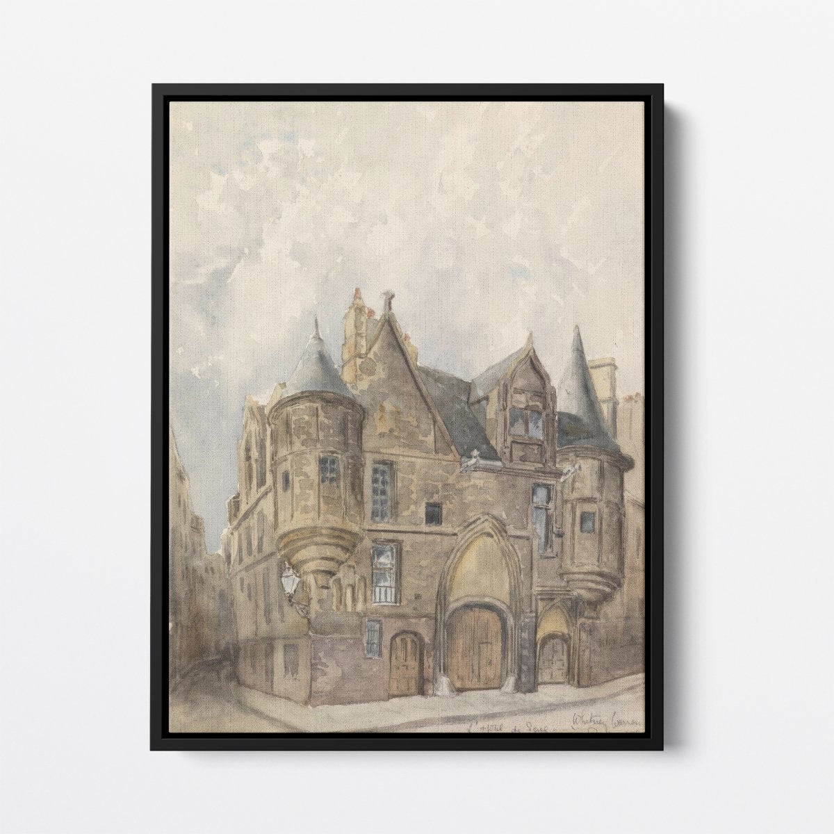 Hôtel de Sens, Paris | Frederic Church | Ave Legato Art Prints