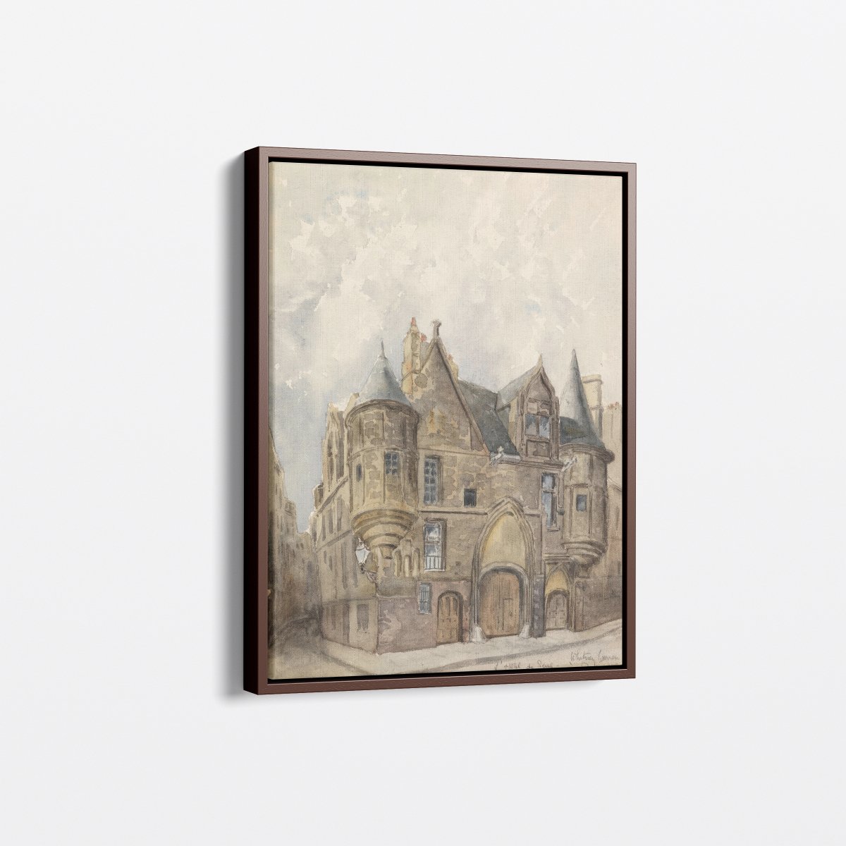 Hôtel de Sens, Paris | Frederic Church | Ave Legato Art Prints