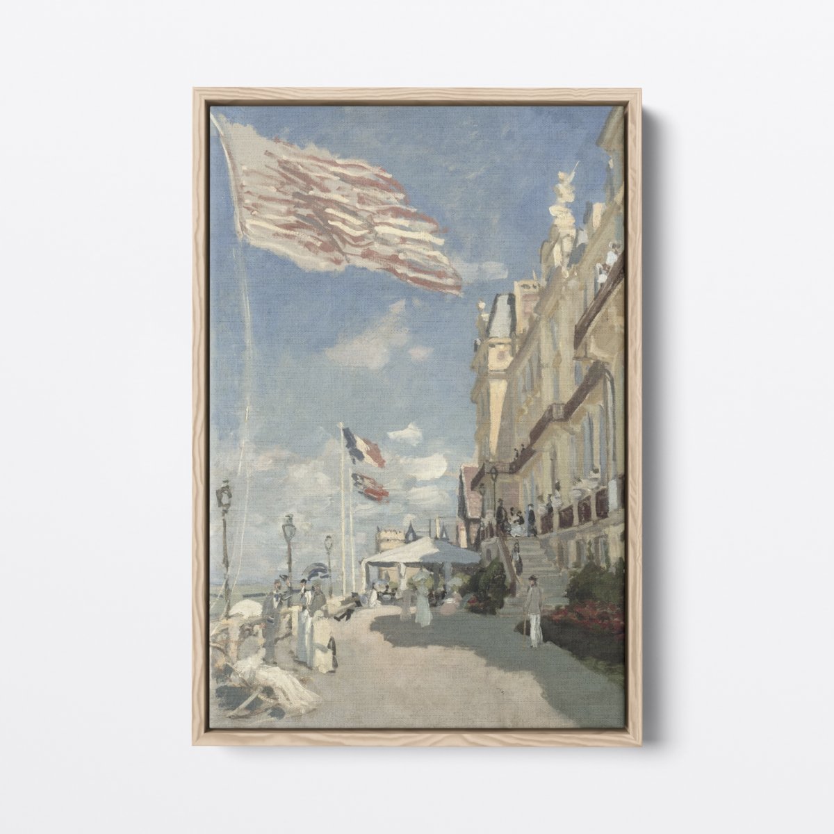 Hotel Trouville | Claude Monet | Ave Legato | Canvas Art Prints | Vintage Artwork