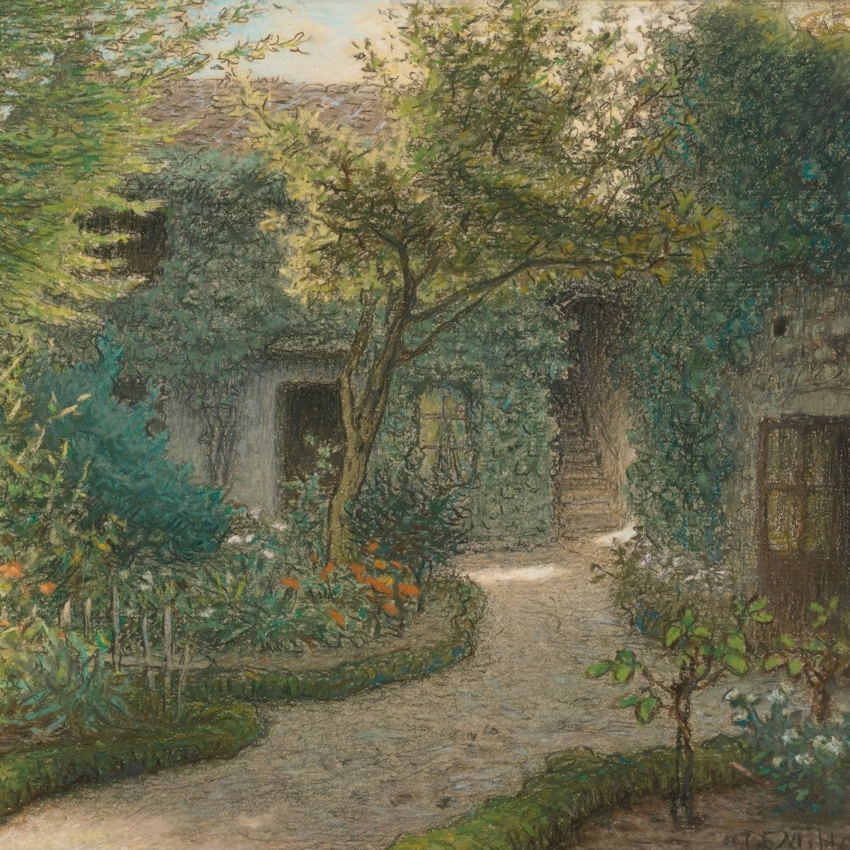 House in Barbizon | Jean - Francois Millet | Ave Legato Art Prints