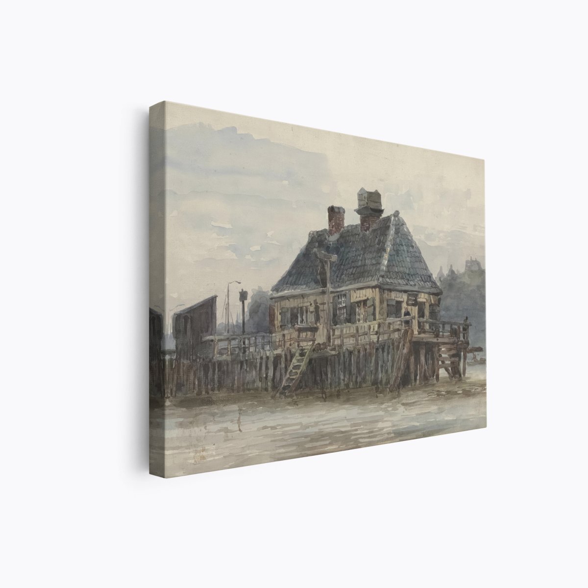 House on a Jetty | Willem van Deventer | Ave Legato Art Prints