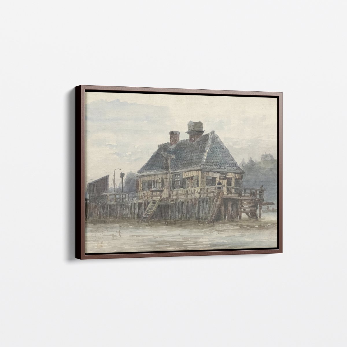 House on a Jetty | Willem van Deventer | Ave Legato Art Prints