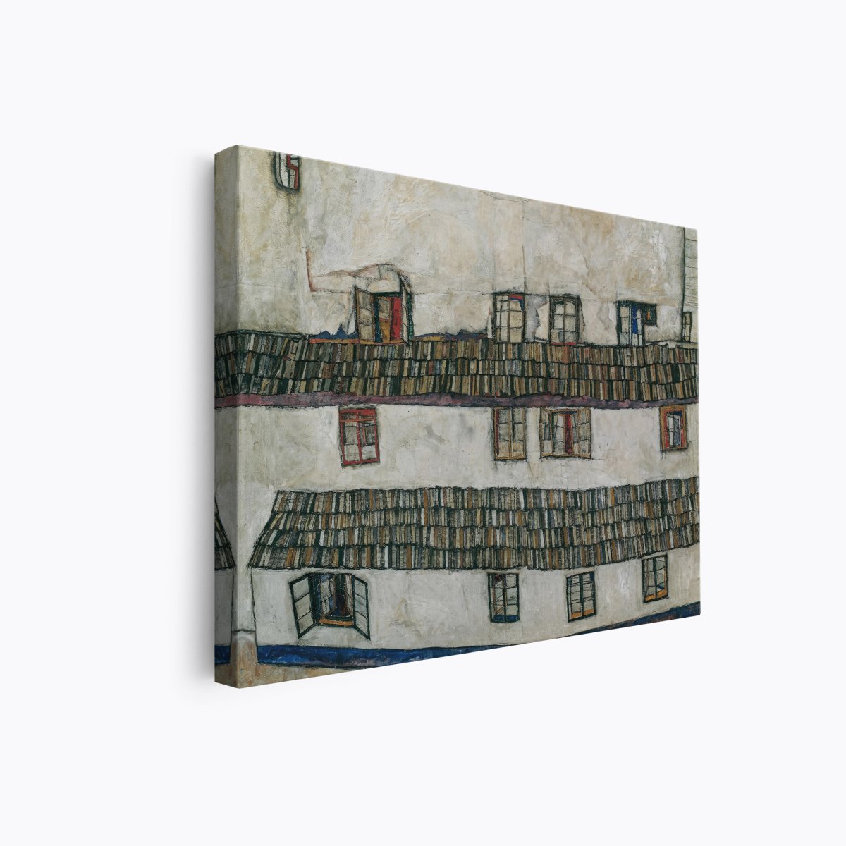 House Wall (Windows) | Egon Schiele | Ave Legato Art Prints