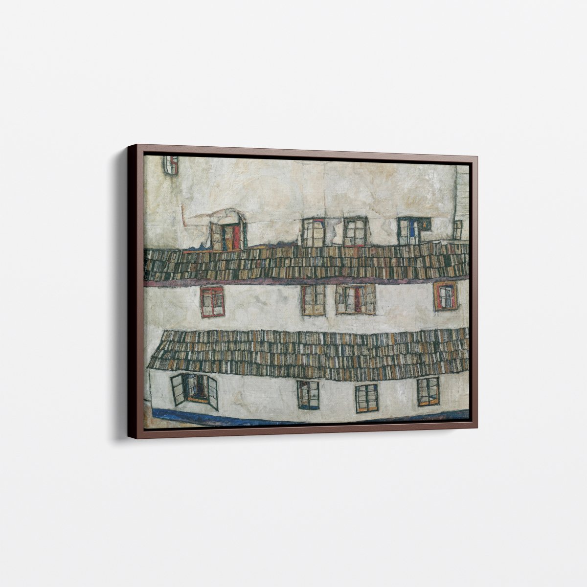 House Wall (Windows) | Egon Schiele | Ave Legato Art Prints