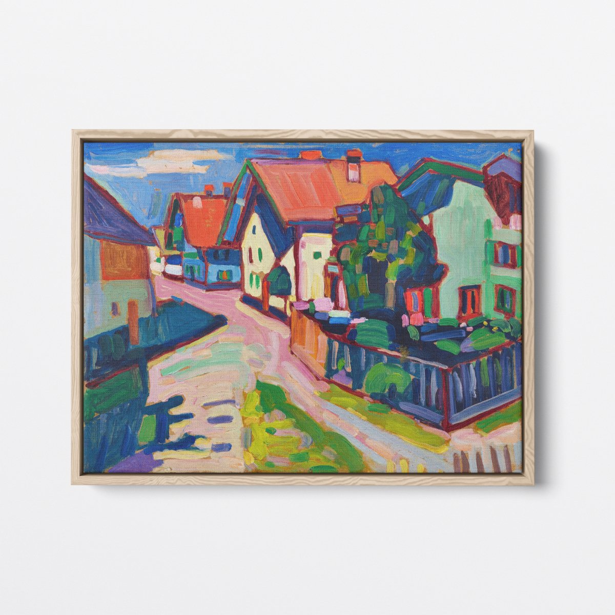 Houses at Murnau II | Wassily Kandinsky | Ave Legato Art Prints