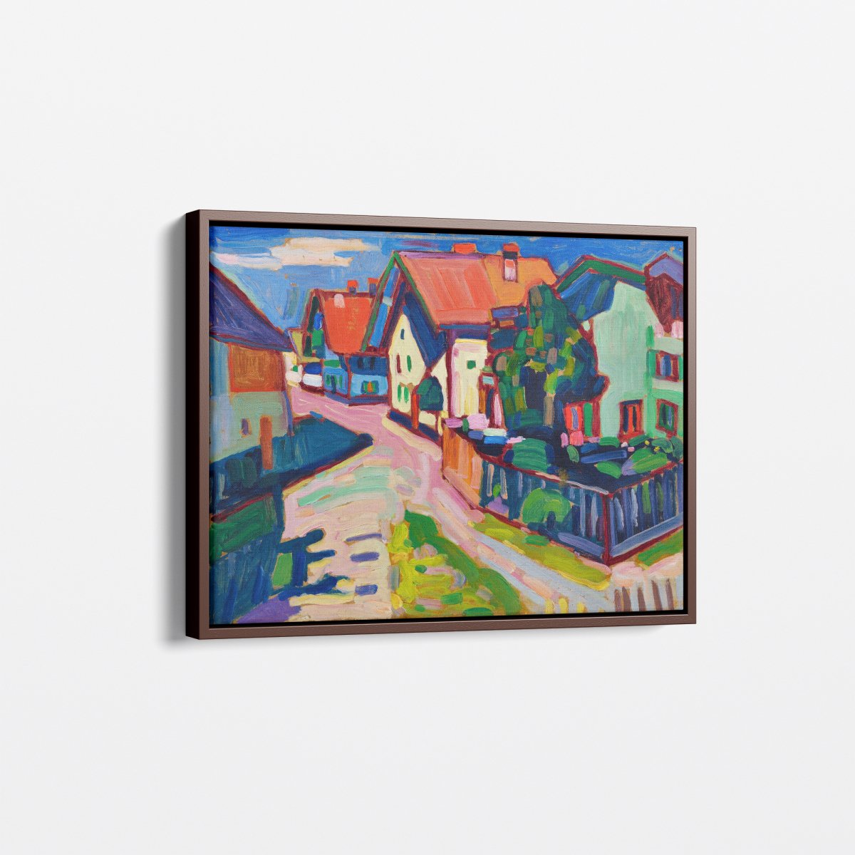 Houses at Murnau II | Wassily Kandinsky | Ave Legato Art Prints