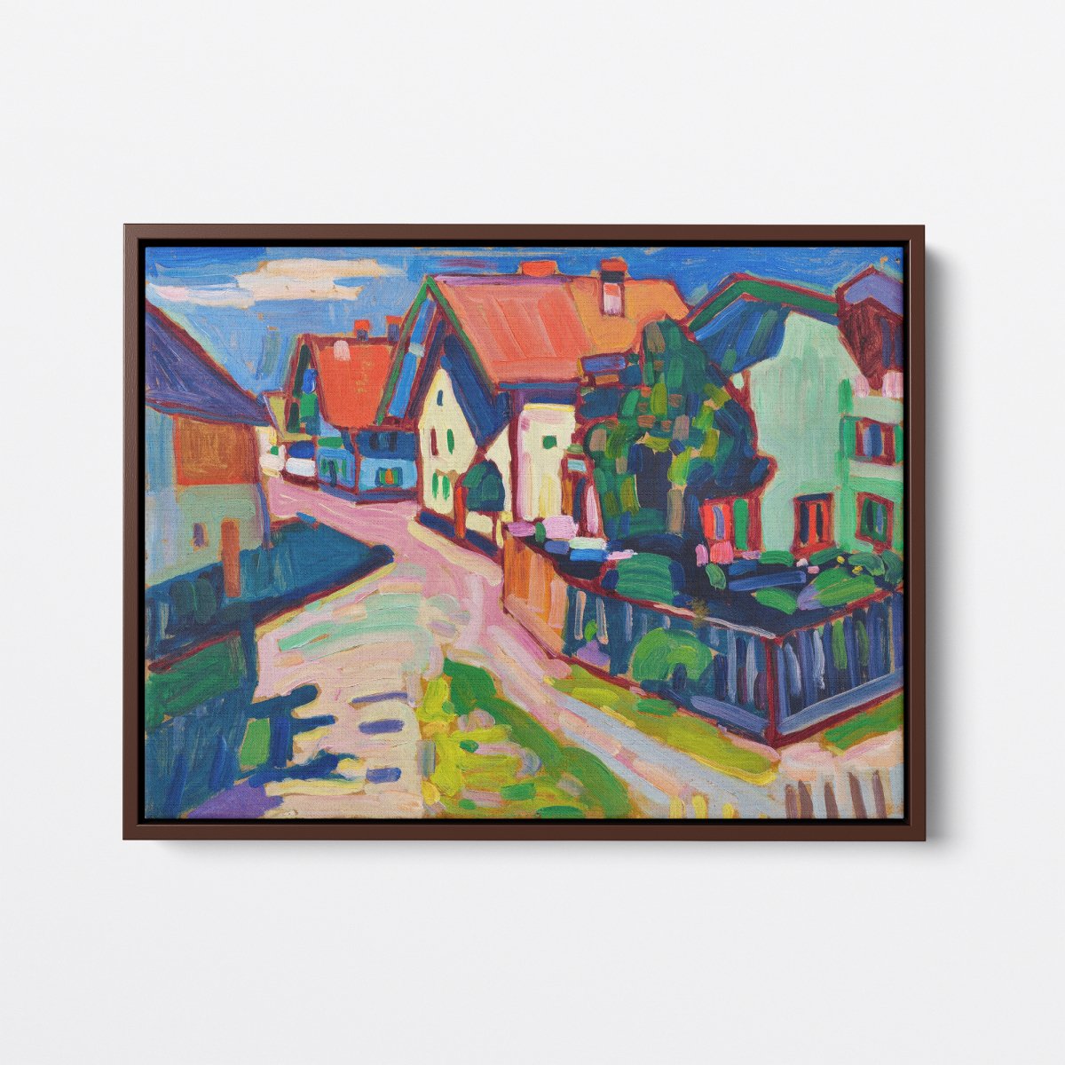 Houses at Murnau II | Wassily Kandinsky | Ave Legato Art Prints