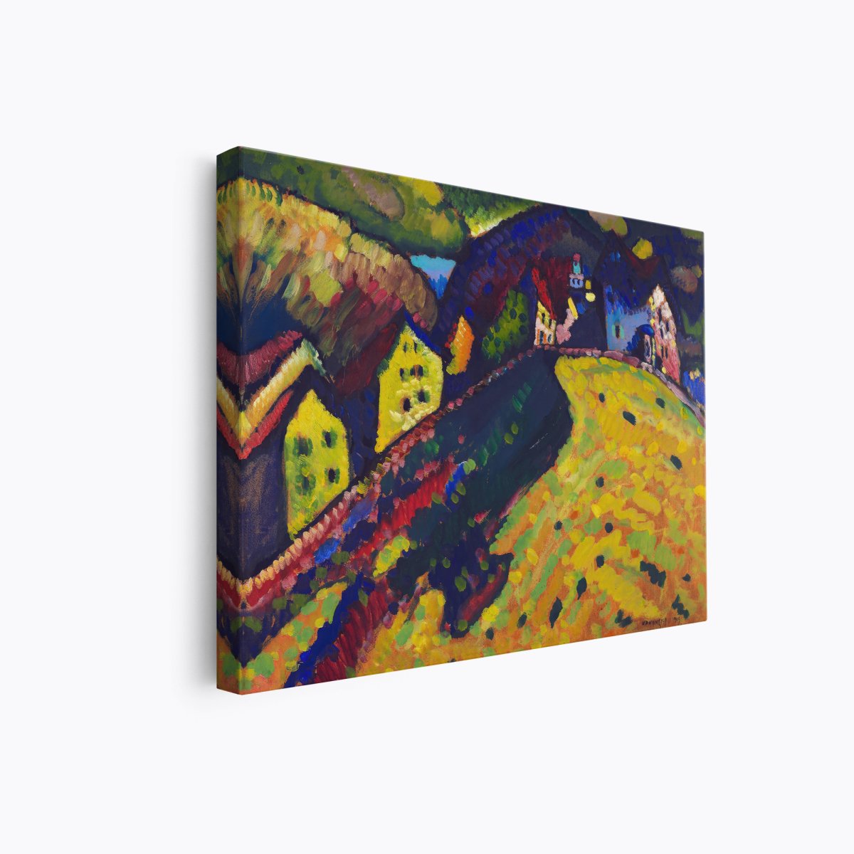 Houses at Murnau | Wassily Kandinsky | Ave Legato Art Prints