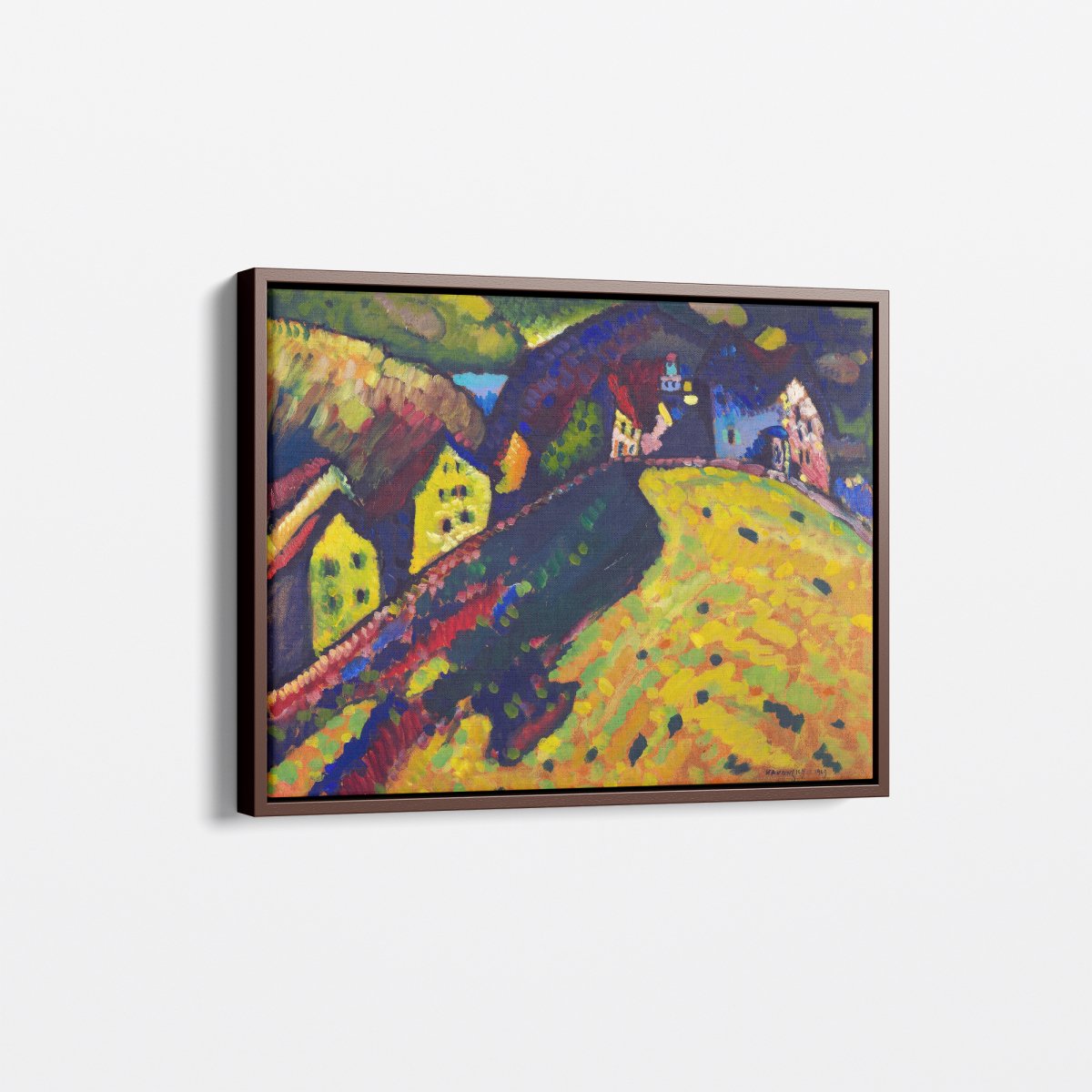 Houses at Murnau | Wassily Kandinsky | Ave Legato Art Prints