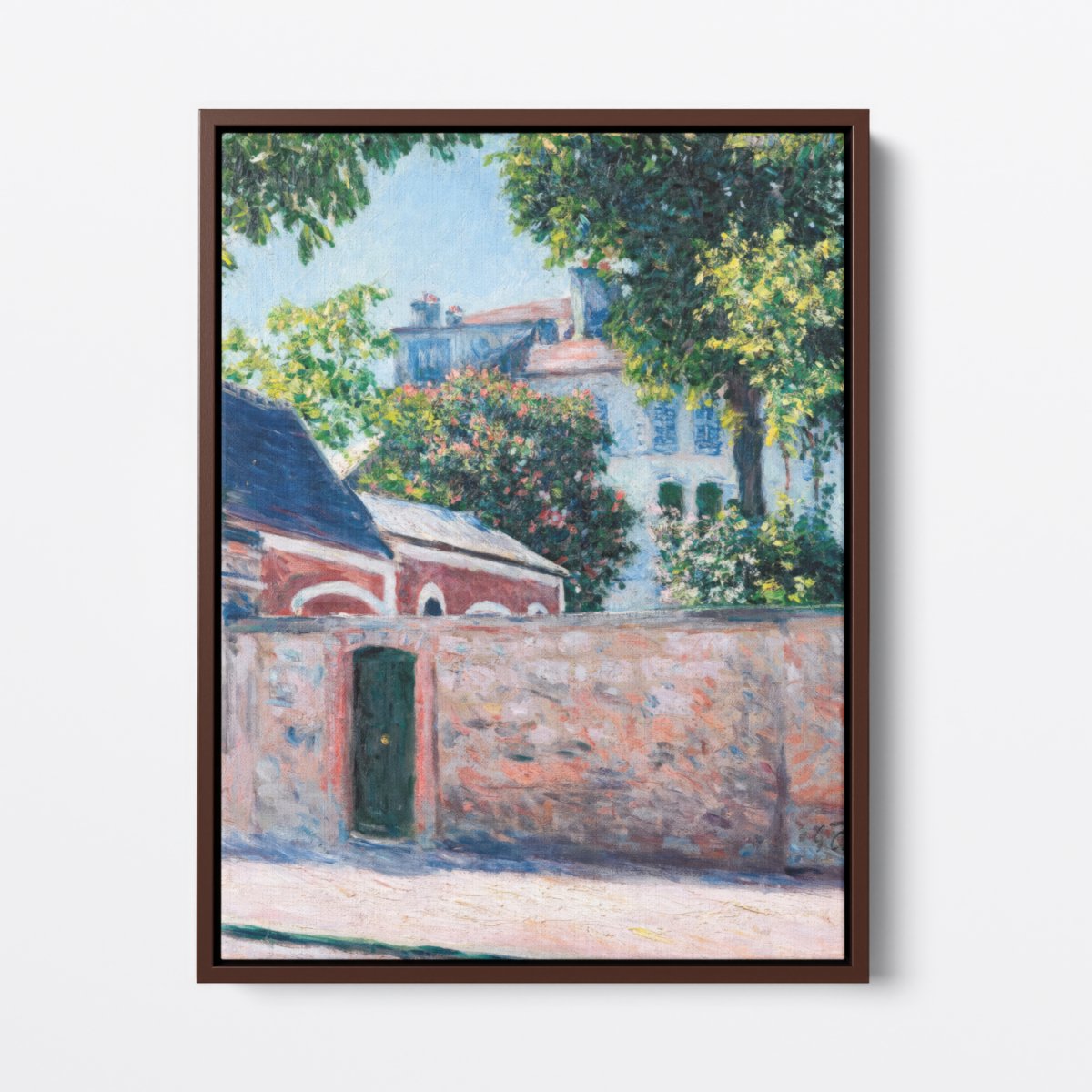 Houses in Argenteuil | Gustave Caillebotte | Ave Legato Art Prints