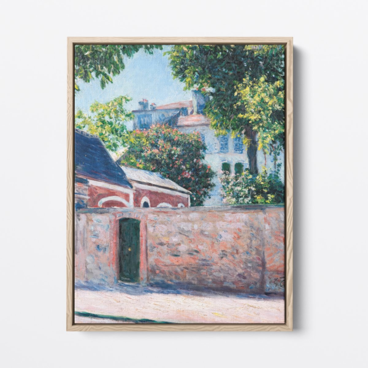 Houses in Argenteuil | Gustave Caillebotte | Ave Legato Art Prints