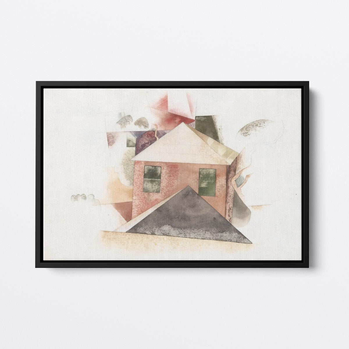 Houses with Red | Charles Demuth | Ave Legato Art Prints