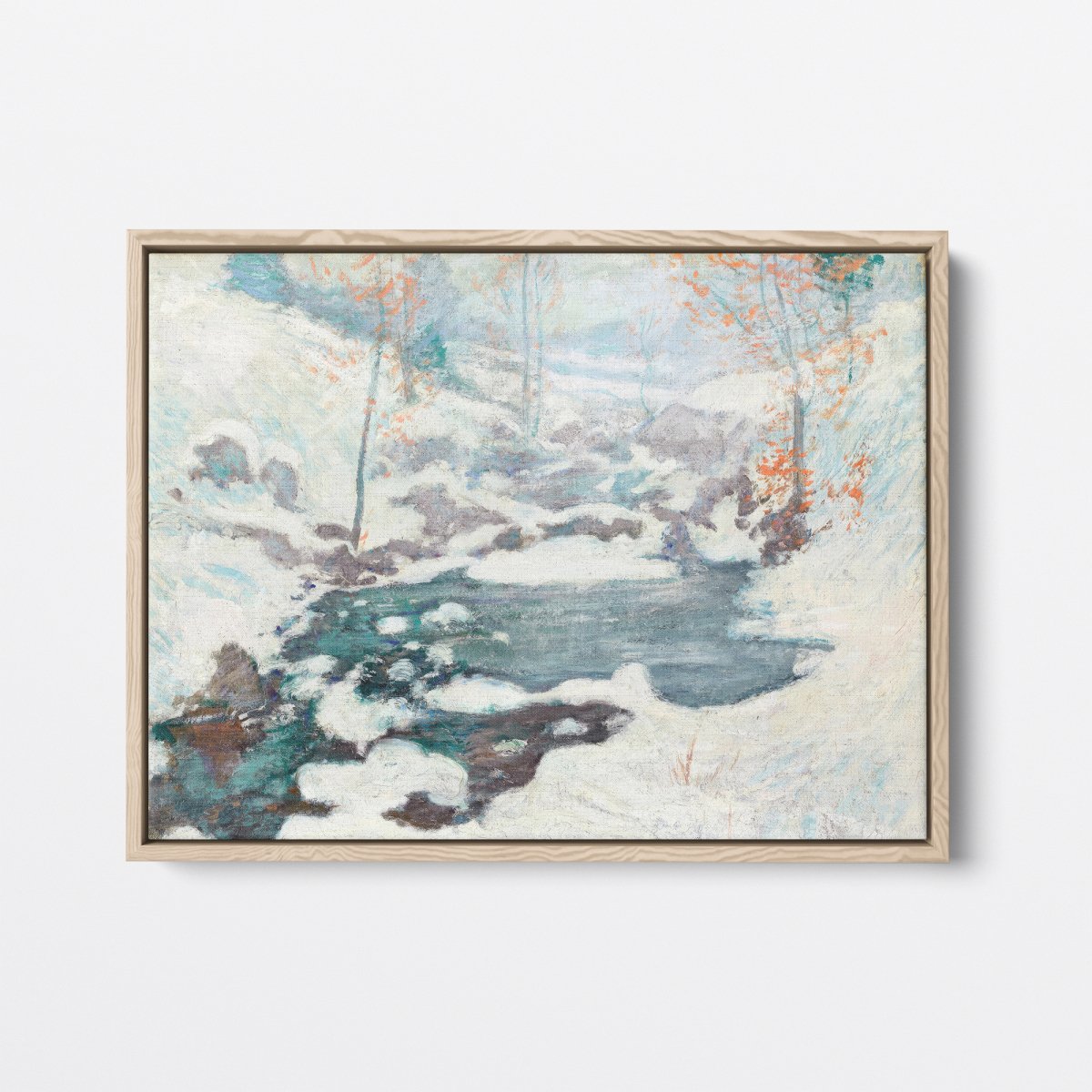 Icebound | John Twachtman | Ave Legato Art Prints