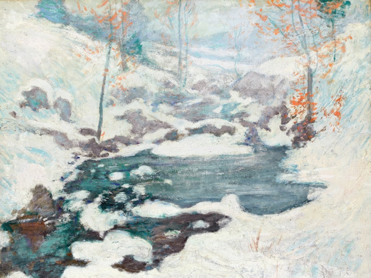 Icebound | John Twachtman | Ave Legato Art Prints