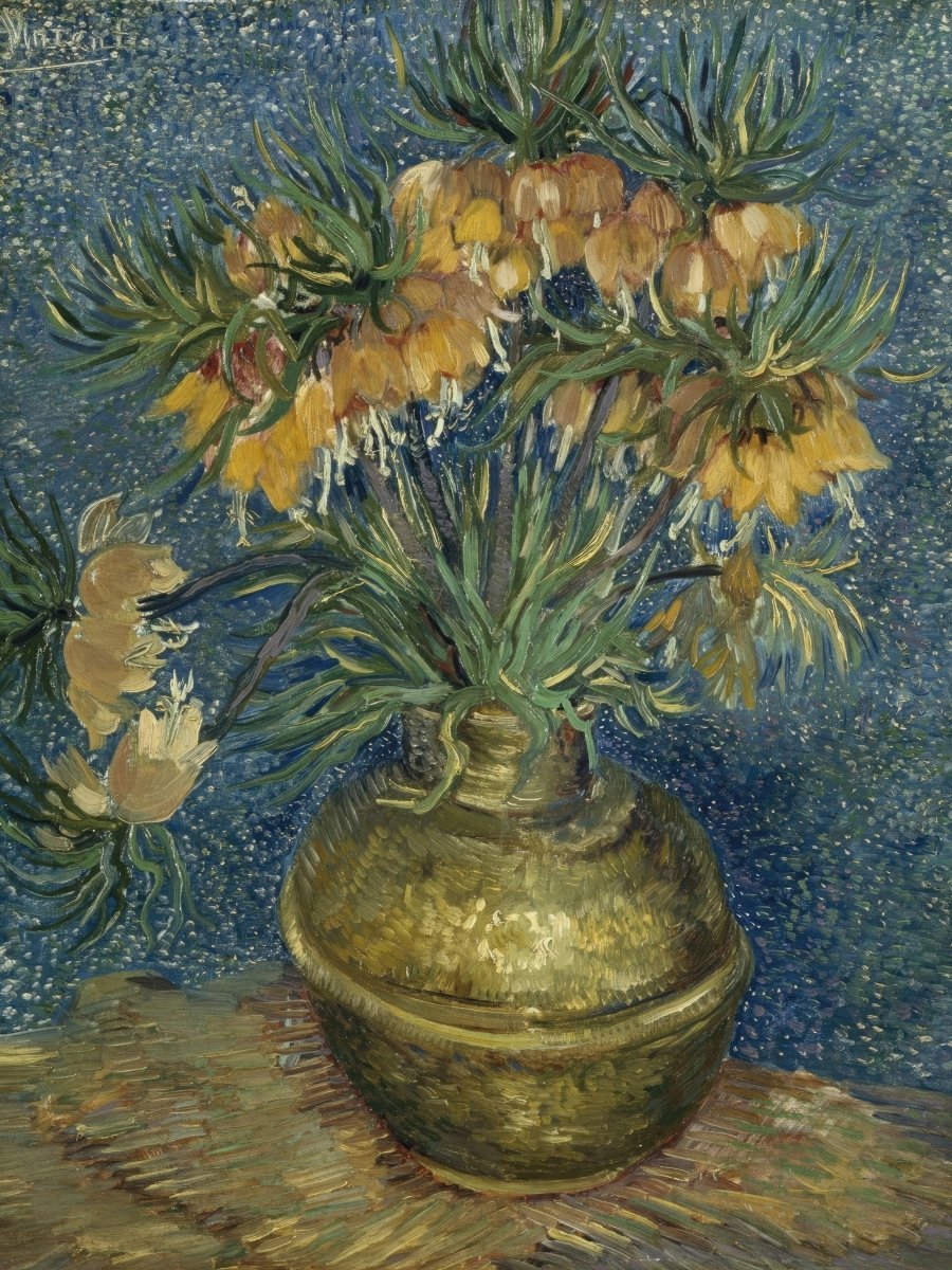 Imperial Fritillaries in a Copper Vase | Vincent van Gogh | Ave Legato Art Prints