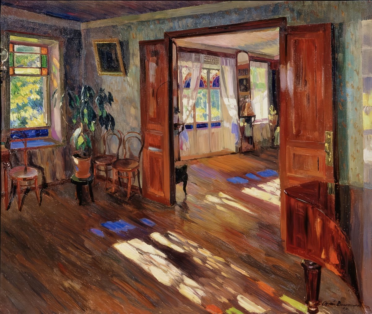 In A House | Sergei Vinogradov | Ave Legato Art Prints