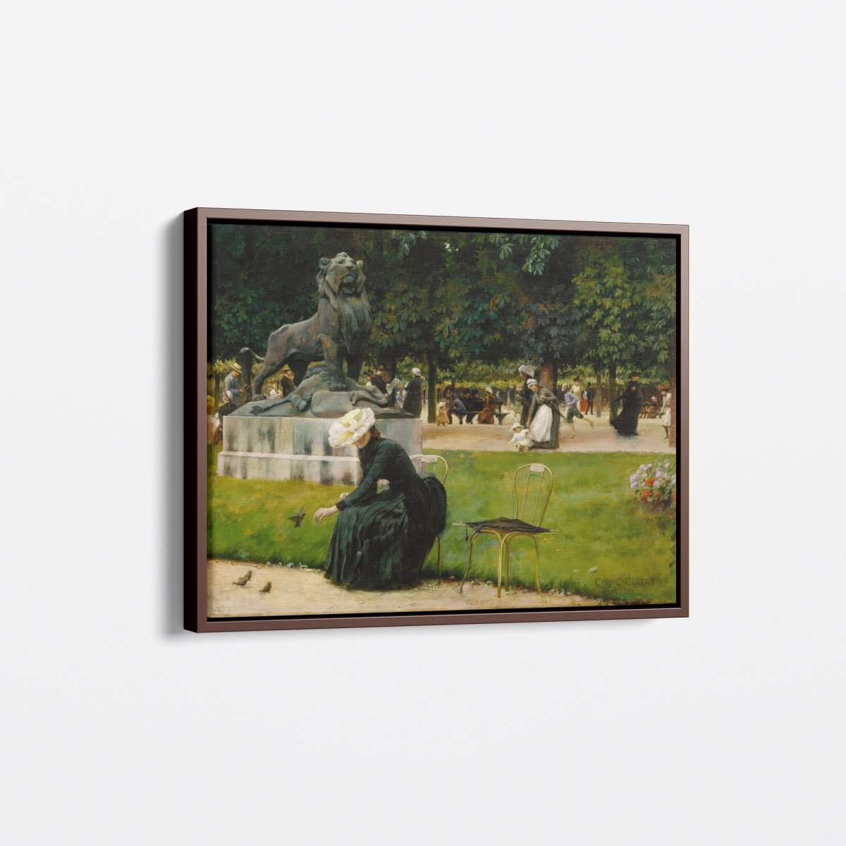 In the Luxembourg Garden | Charles Curran | Ave Legato Art Prints