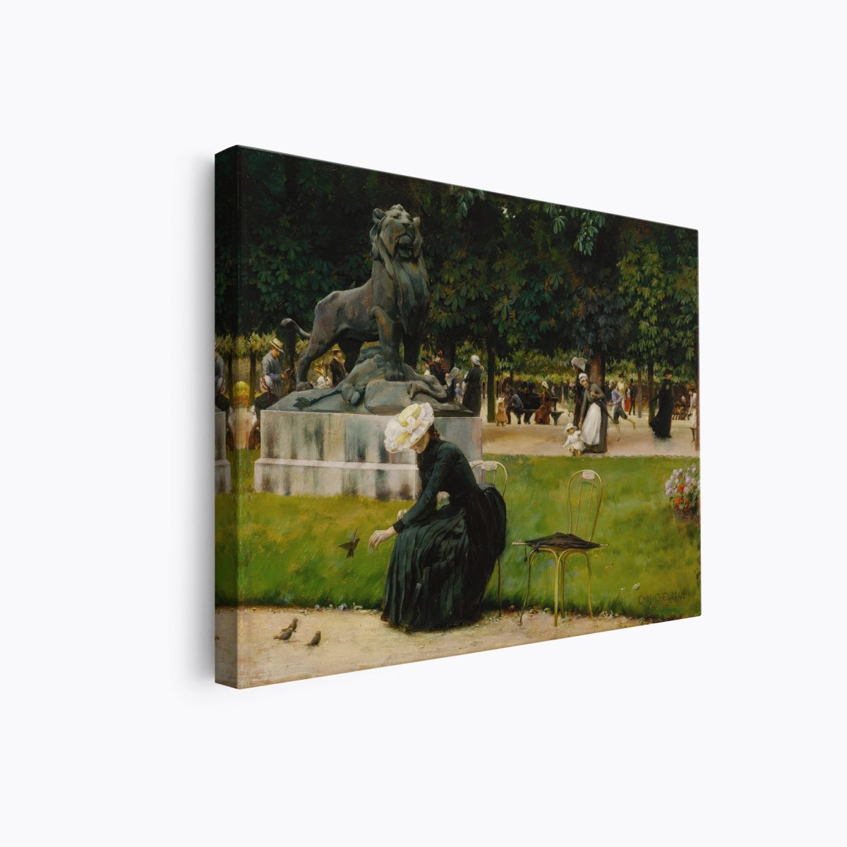 In the Luxembourg Garden | Charles Curran | Ave Legato Art Prints